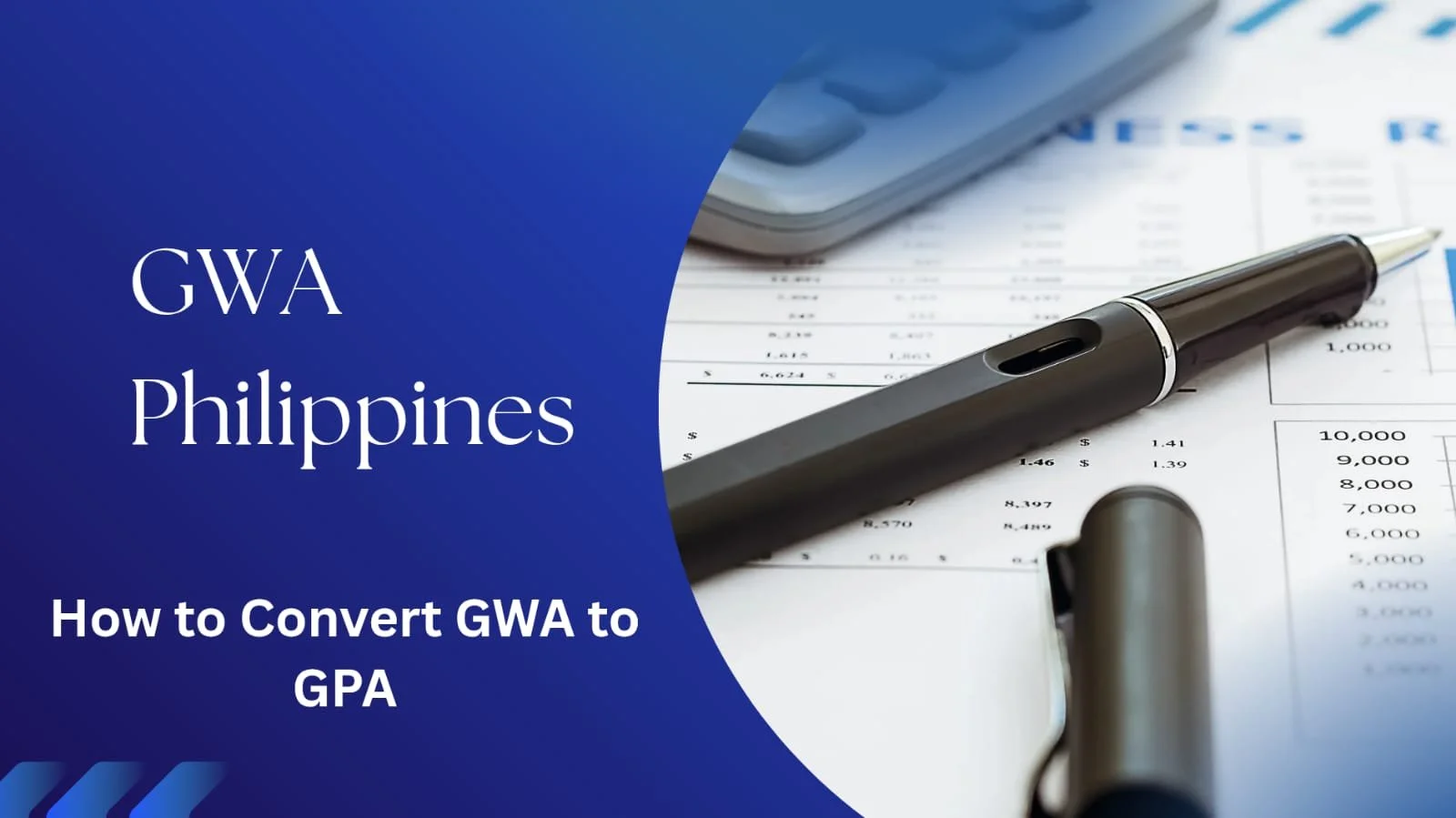 GWA to GPA